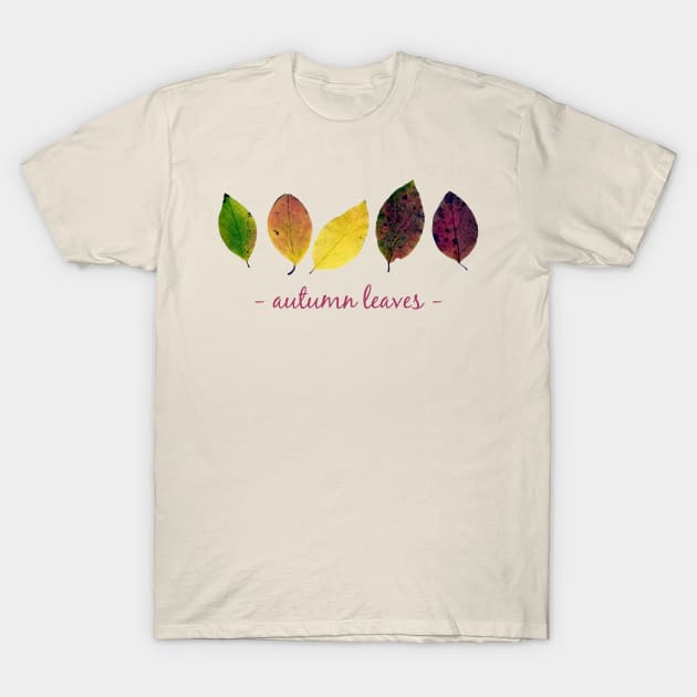 Autumn leaves T-Shirt by patpatpatterns